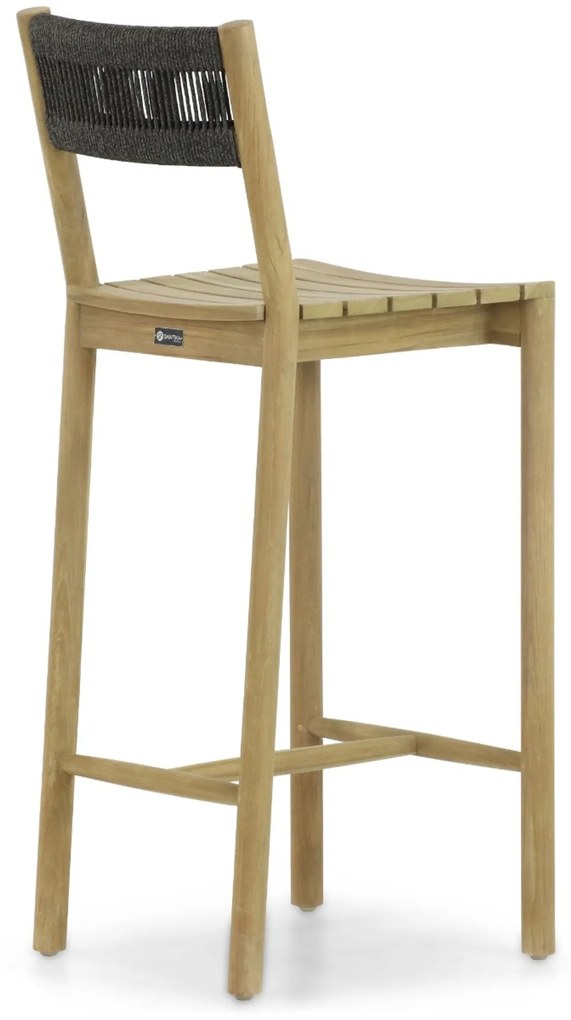 Barstoel Teak Old teak greywash Santika Suka