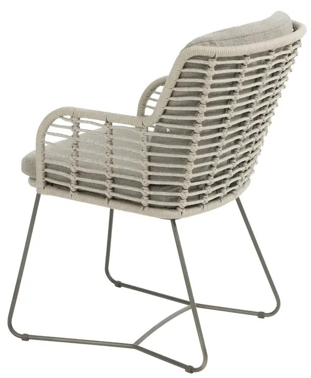 4 Seasons Outdoor Fabrice tuinstoel terre SALE Tuinstoel bruin weerbestendig