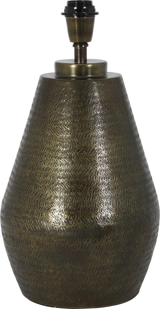 Lampvoet LINUS - antiek brons - Ø25,5x41,5cm