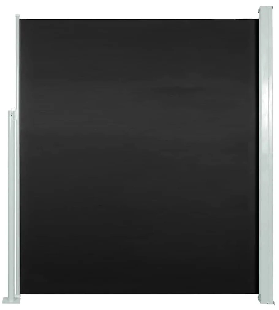 vidaXL Windscherm uittrekbaar 160x500 cm blauw