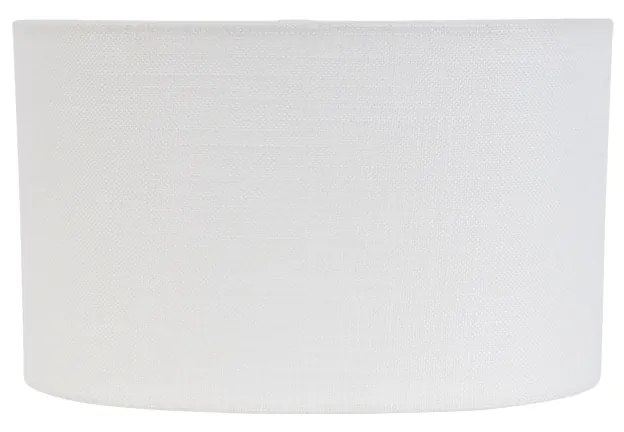 Linnen lampenkap wit ovaal 25/16/15