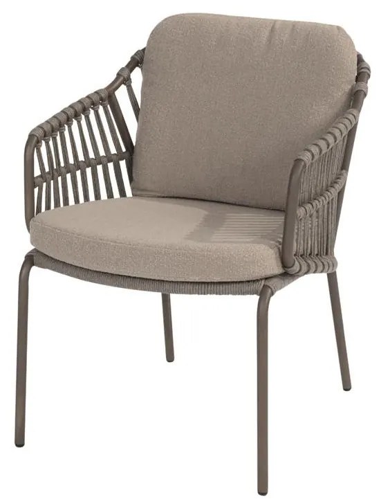 4 Seasons Outdoor Capalbio tuinstoel terre SALE Tuinstoel bruin weerbestendig