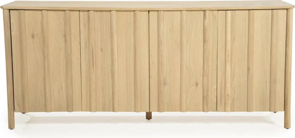 Modern Dressoir Eikenhout Naturel - 183x47x80cm.