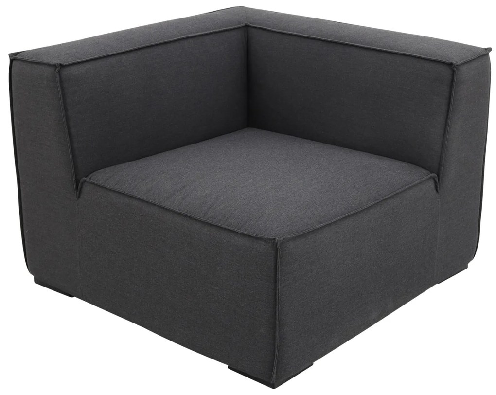 Liberty/Royalty Sunbrella loungeset - Sooty - 7-delig OP=OP