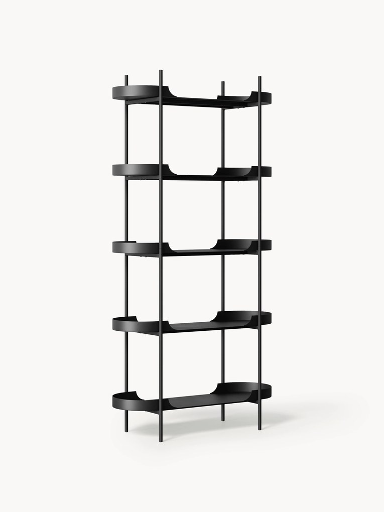 Hoog metalen wandrek Taru