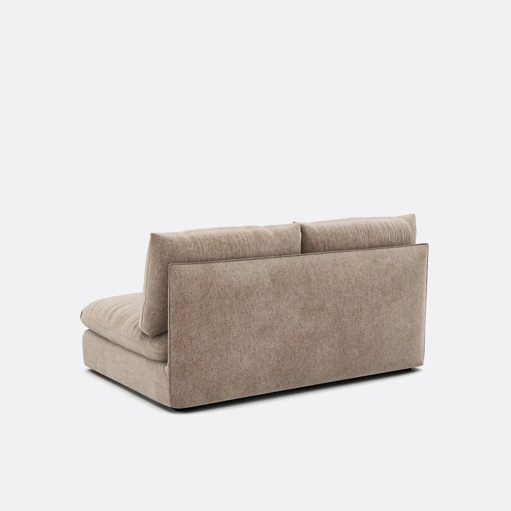 2-zits modulaire bank, gemêleerd polyester, Malo