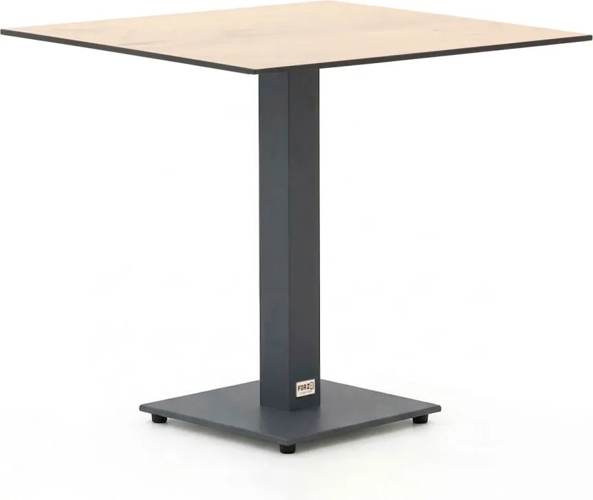 + 10% kassakorting | Tuin eettafel Forza  | Vierkant  | Tuintafel Kunststof | 70x70cm | 2 personen | Kees Smit Tuinmeubelen