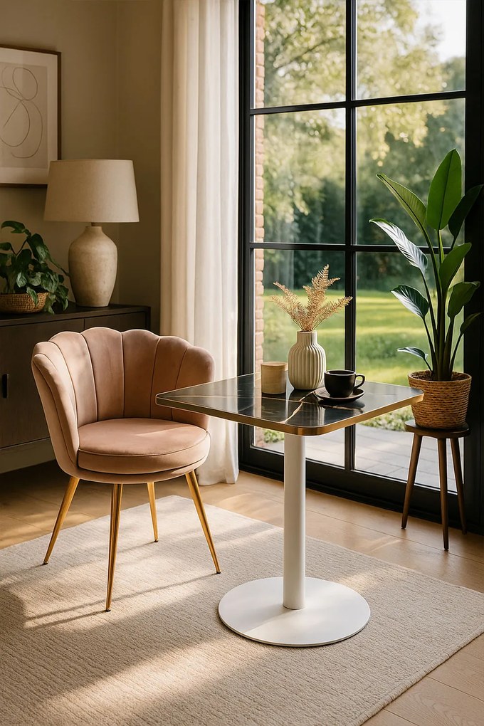 Tafel Firro Vierkant 70cm Wit