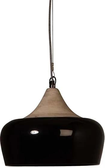 Lamp Pendant Coco Glossy zwart