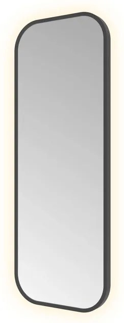 Hotbath &MORE Spiegel indirect LED color changing dimbaar met afstandbediening Geborsteld zwart PVD SSQ380MBP