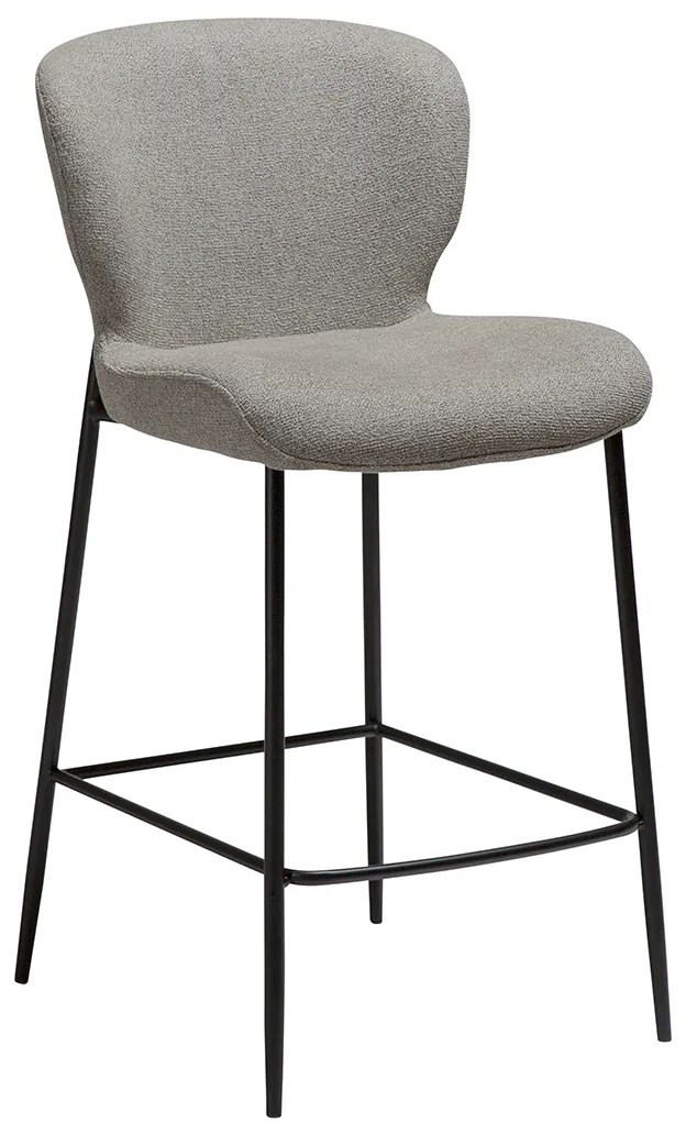Dan-Form Glory Luxe Barstoel Grijsbruin Boucle