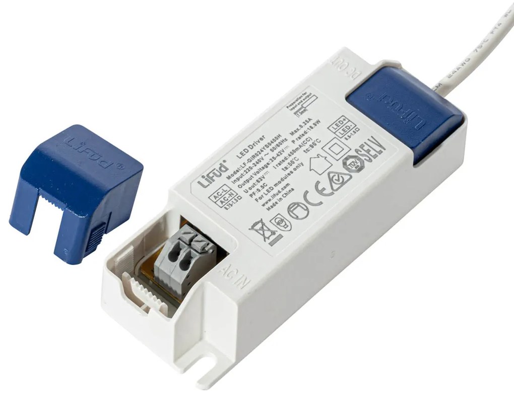 Inbouwspot wit incl. LED 3000K-5000K met dipswitch - Elias