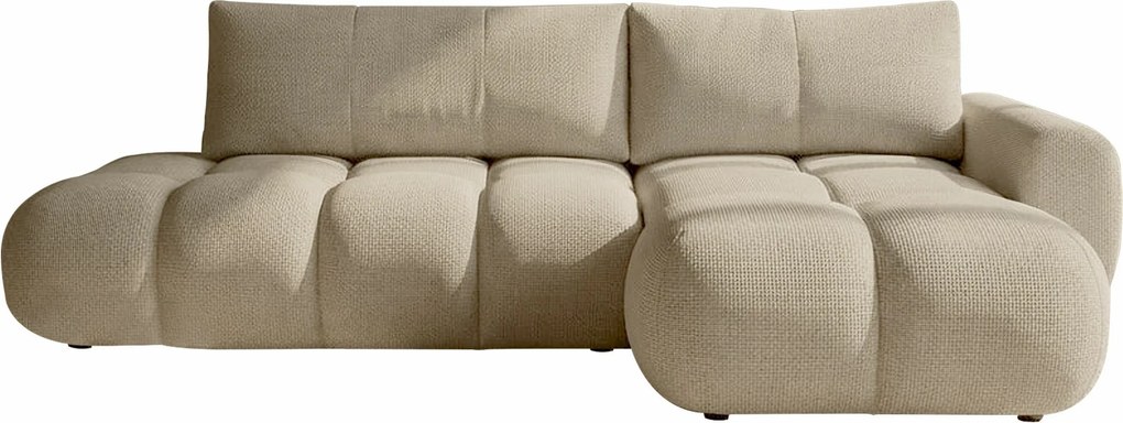 Hoekbank TrendyNest Ansera, Aanwezig, Aanwezig, 285x172x85cm, 143 kg, Poten: Kunststof