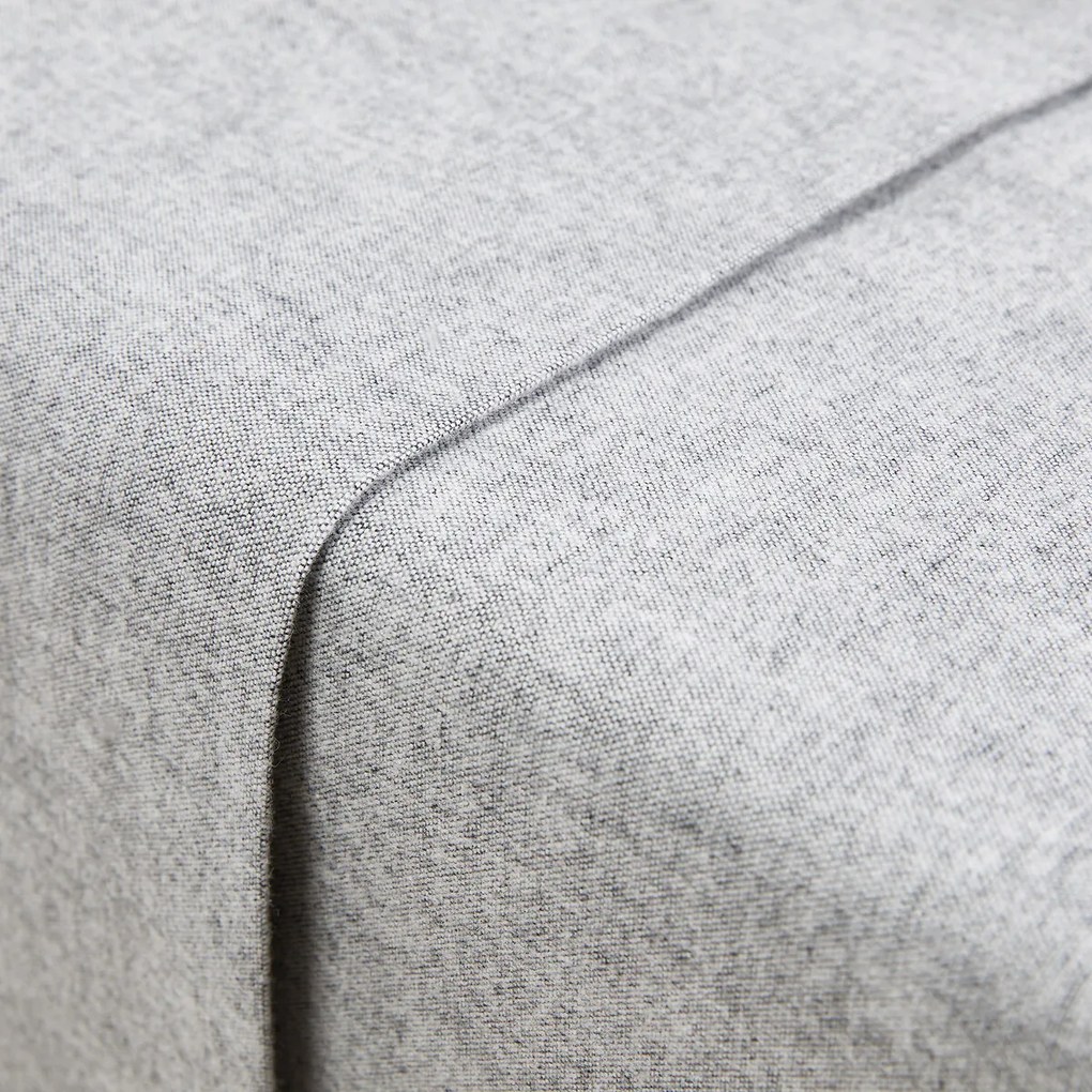 Onderlaken in chambray katoenen flanel, Clara