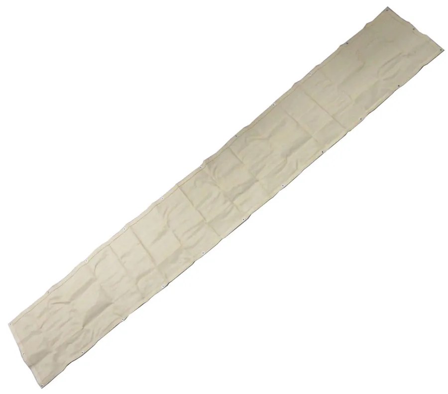Nesling Balkondoek 80 x 500 cm - gebroken wit