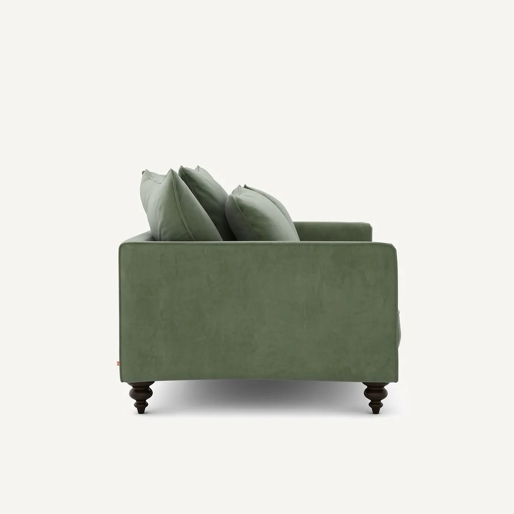 2-zits fluwelen bank, Lazare