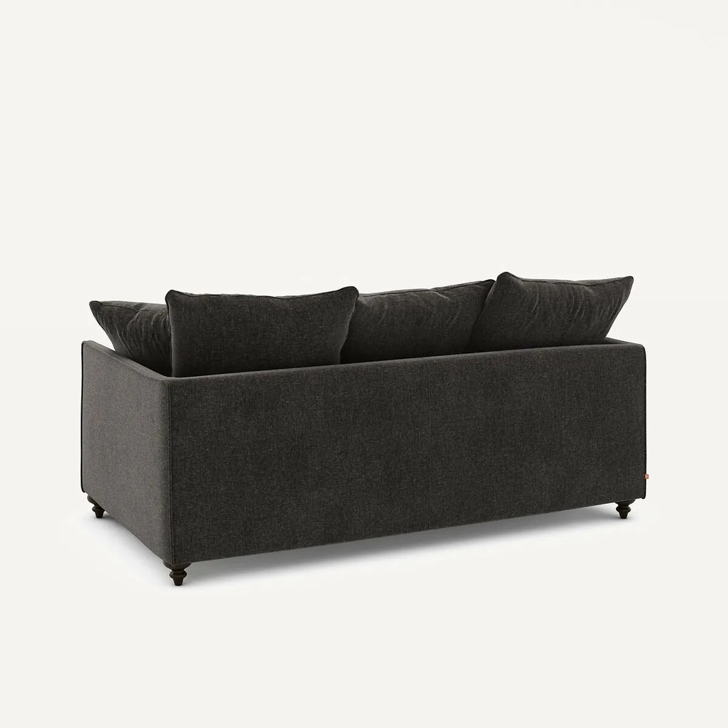 Compacte slaapbank, chenille fluweel, Lazare