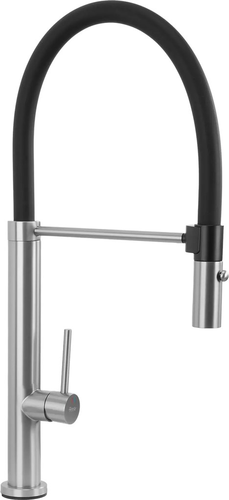 Keukenkraan Rea Viera nickel Brush