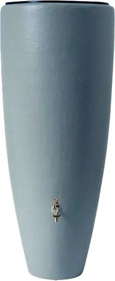 Garantia 2-in-1 grijs grijs - Regenton met plantenbak - 62x62x145cm - 300 liter