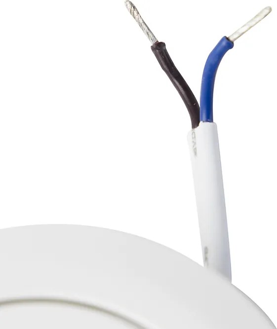 Set van 5 inbouwspots wit incl. LED 3-staps dimbaar - Mio