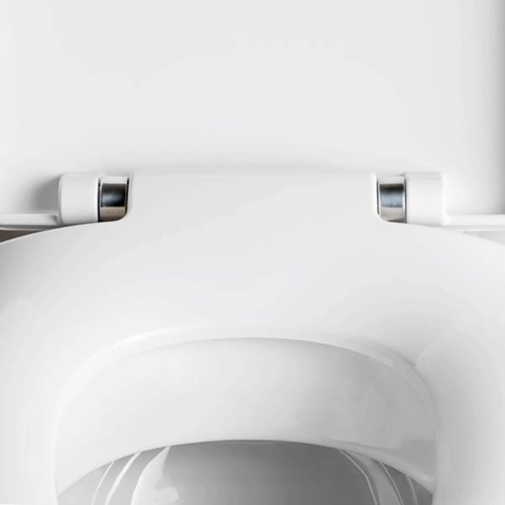 Pressalit 345 toiletbril met softclose wit