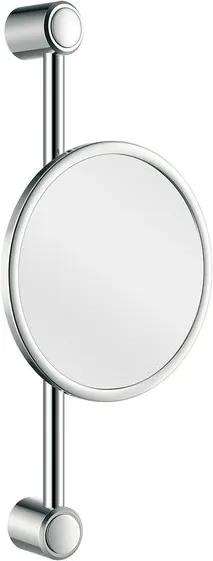 Aliseo Concierge make-up spiegel 22cm messing/kunststof chroom 020012