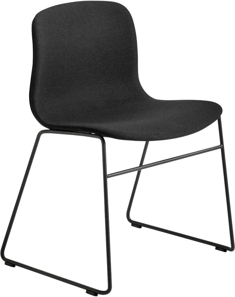 Hay AAC09 gestoffeerde stoel,onderstel zwart,Steelcut 190