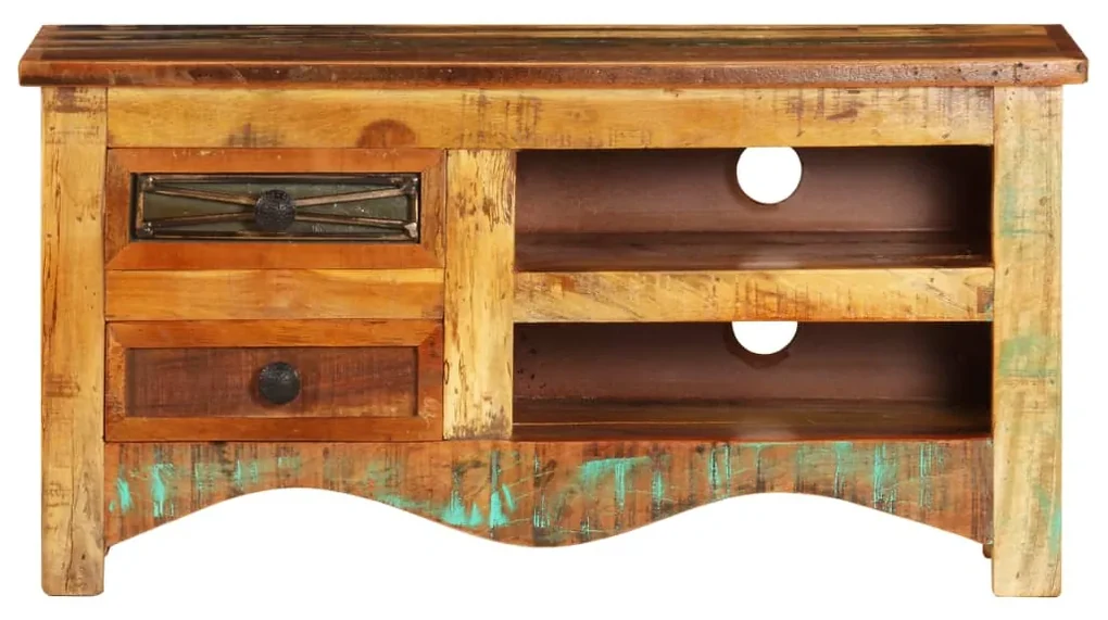 vidaXL Tv-meubel 80x30x40 cm massief gerecycled hout