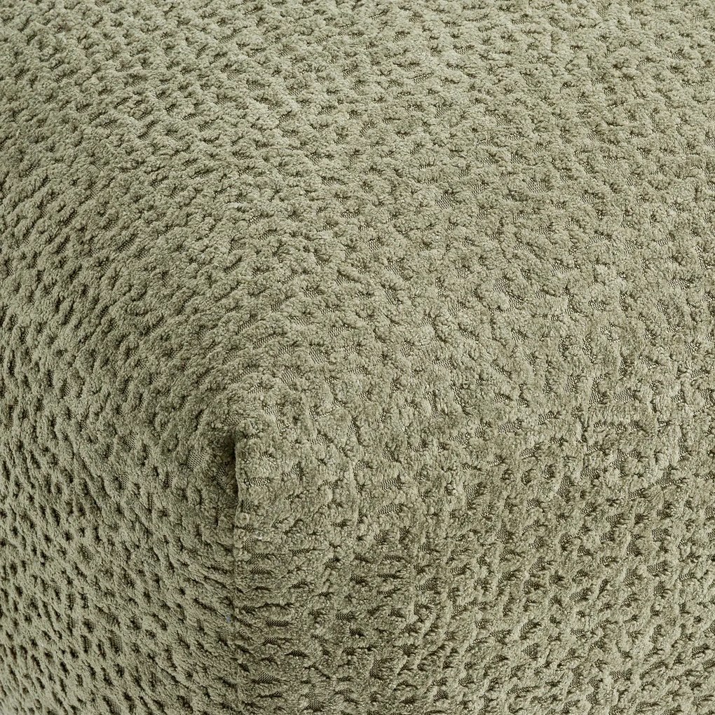 Poef, jaguar stof, L83 cm, Nuria