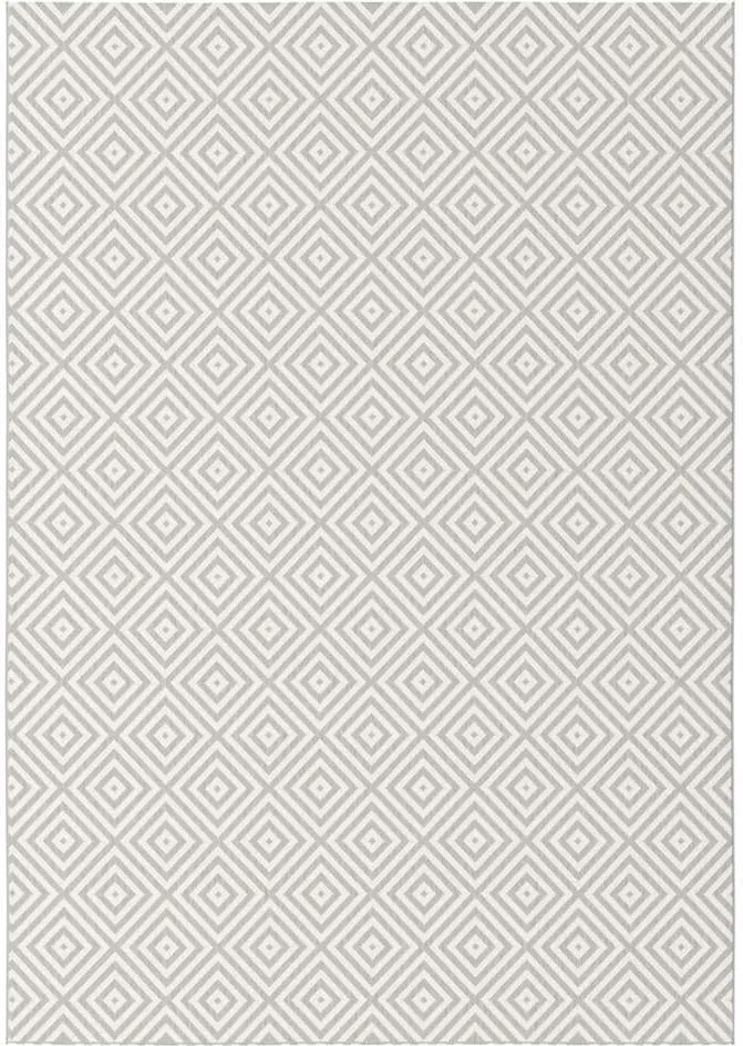 Vloerkleed Alexio - grijs - 160x230 cm - Leen Bakker
