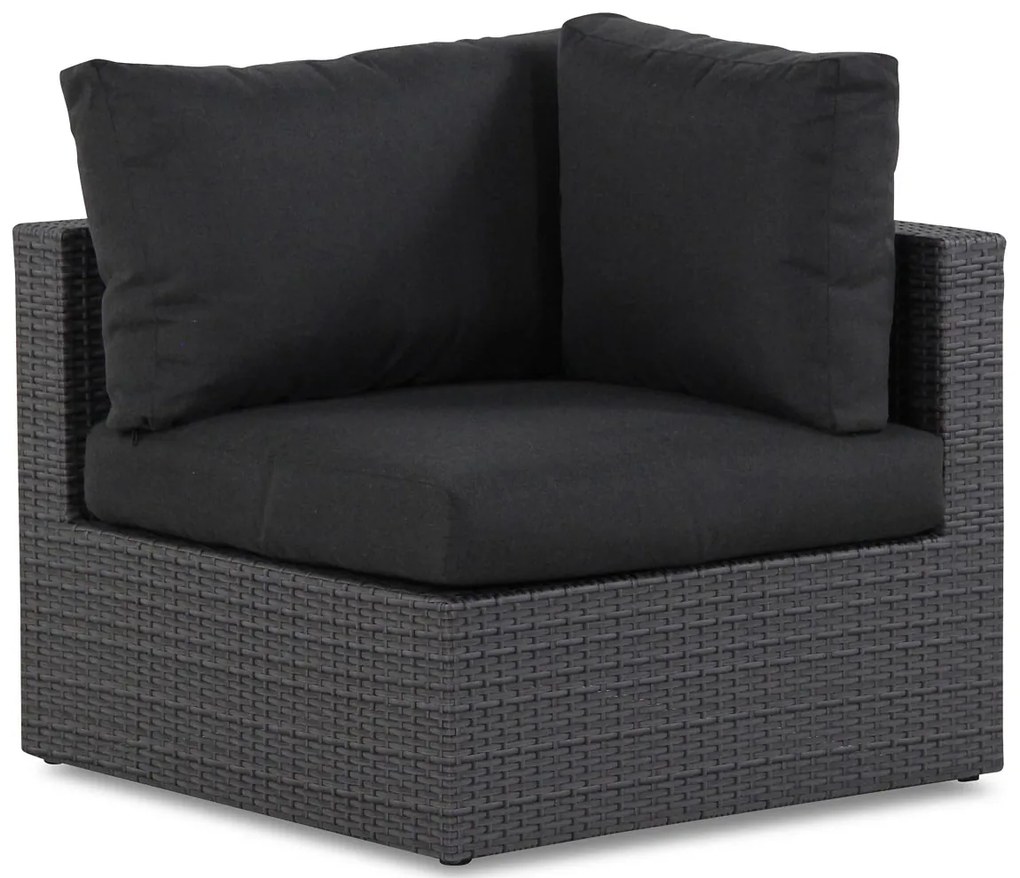 Chaise Loungeset 2 personen Wicker Grijs Garden Collections Houston