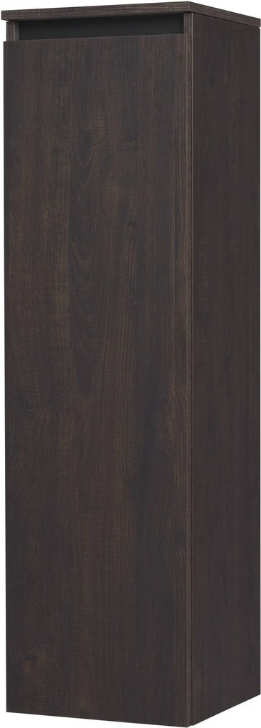 Saqu Gaia halfhoge kast links 35x34x120cm kasteel bruin