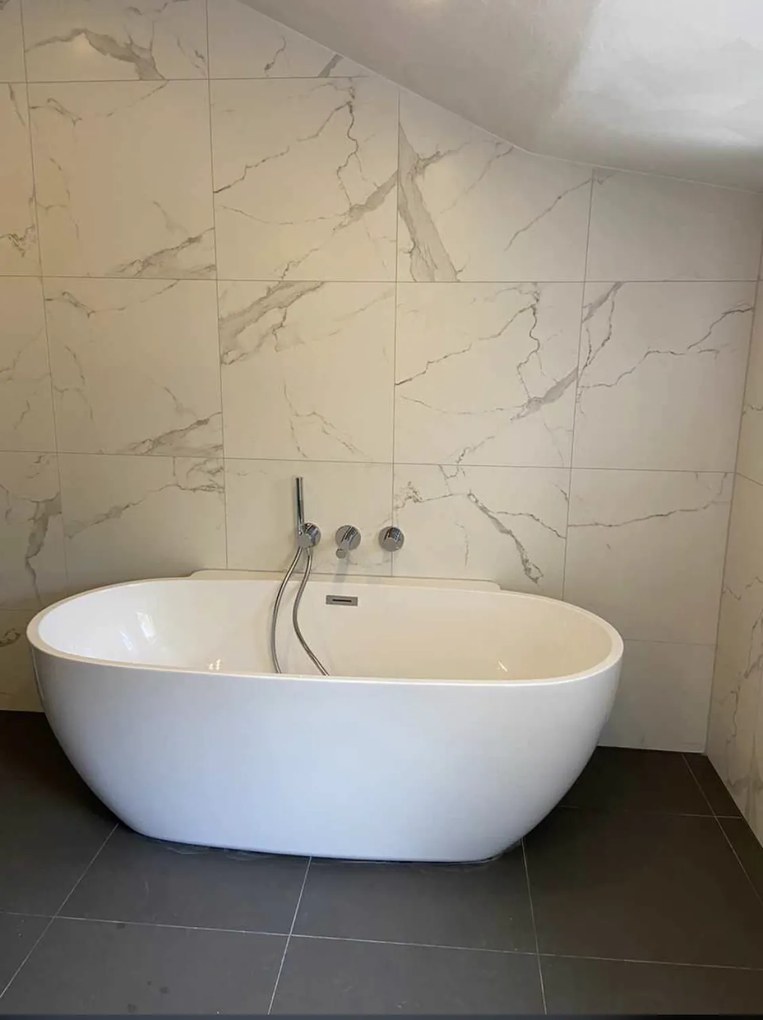 Vloertegel 60x120 Cm Marmerlook Cifre Statuario Mat RBT03