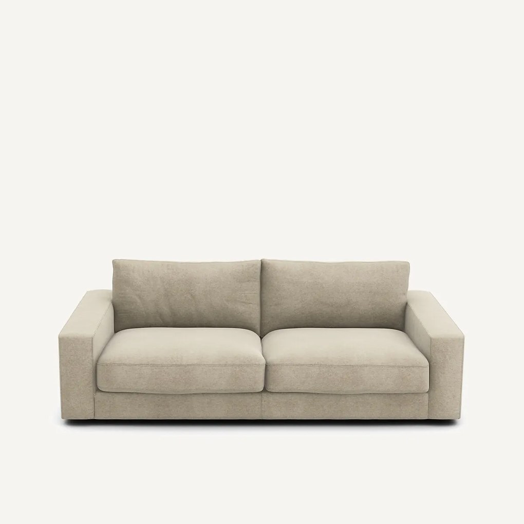 Slaapbank in linnen fluweel, SKANDER