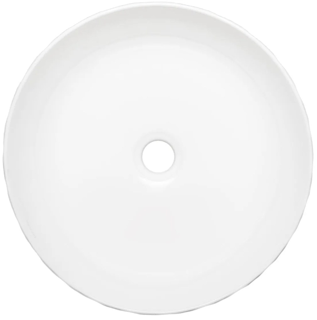 Kerra KR33 waskom rond glans wit 40x40x13cm