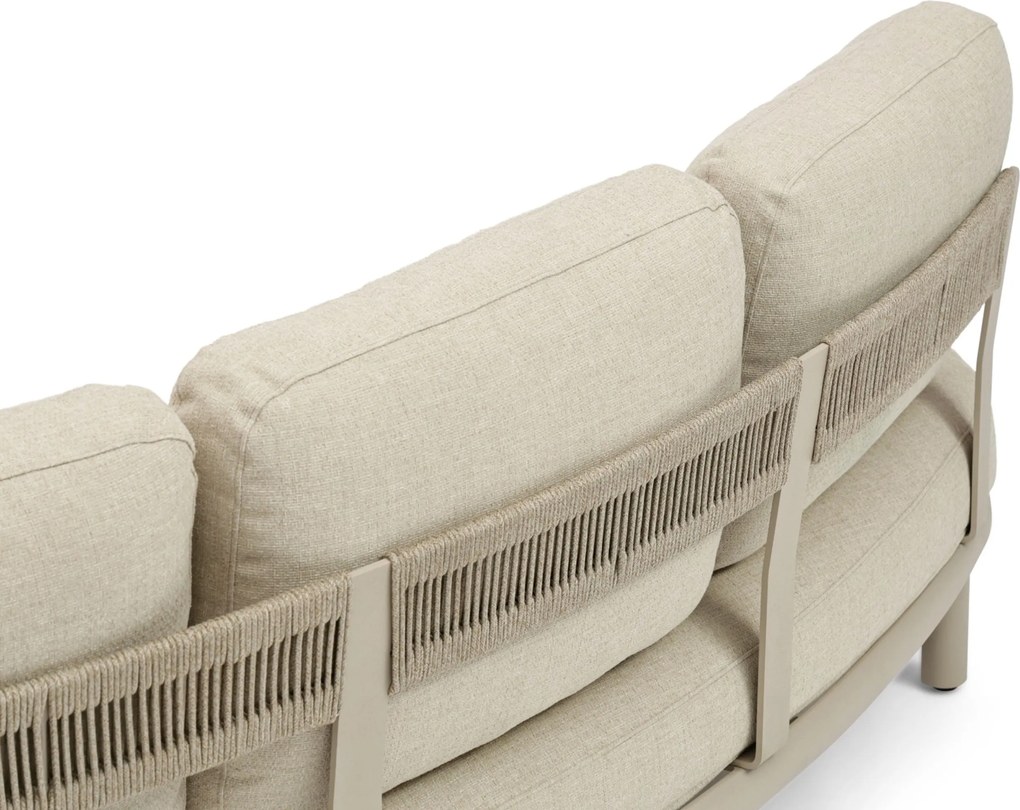 Lounge Tuinbank  3-zits Rope Zand/Beige Coco Almara lounge