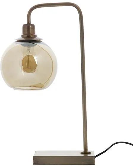 BePureHome tafellamp Lantern metaal antique brass