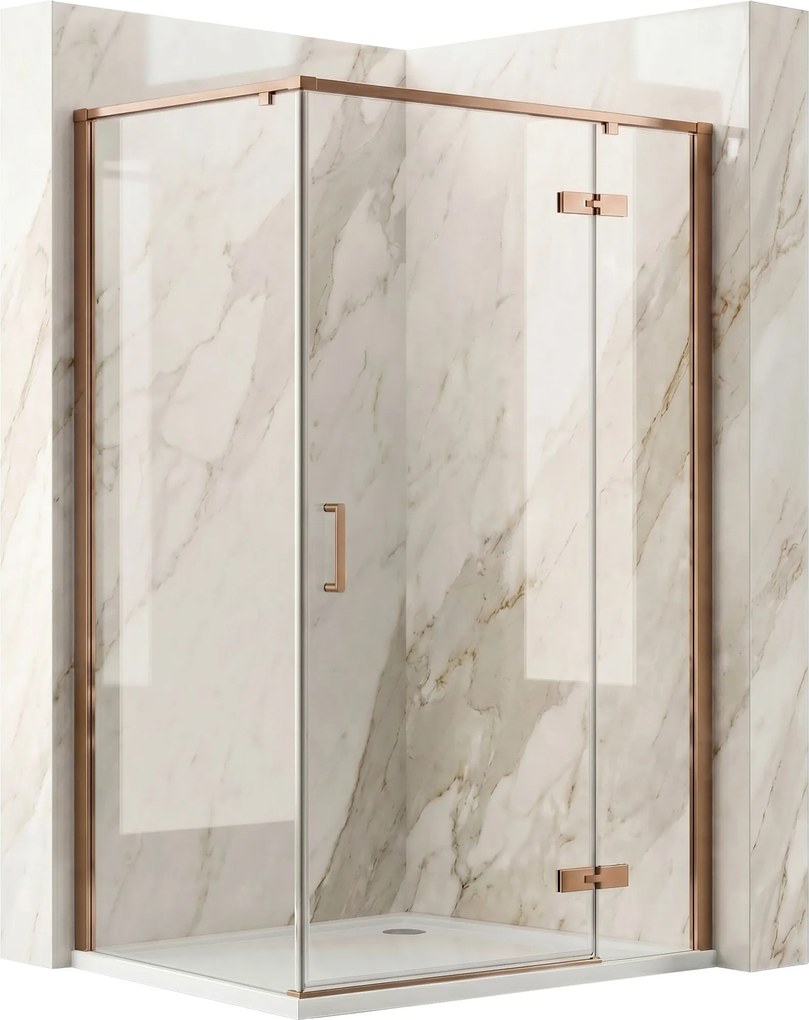 Douchecabine Rea Bruno 120x90 Brush Copper