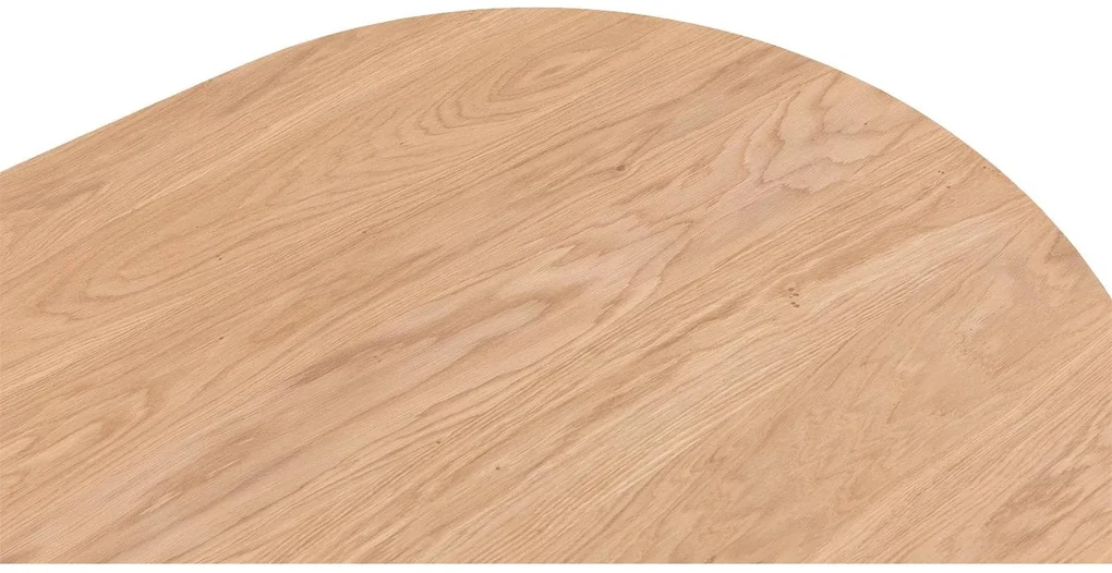 Goossens Excellent Eettafel Floyd, Semi rond 240 x 100 cm