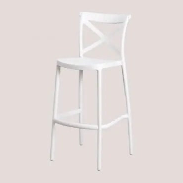 Otax Stapelbare Hoge Tuinkruk Wit & ↑75 Cm - Sklum