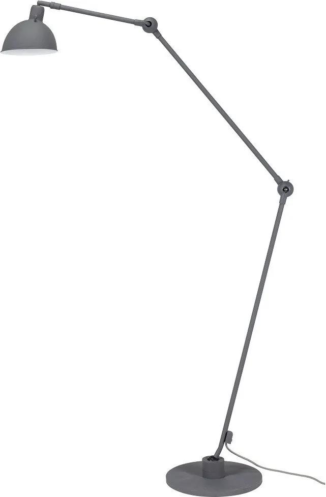 Bodilson | Vloerlamp Dixie set 200-200 cm + (2) 60-70 cm donkergrijs vloerlampen metaal vloerlampen verlichting | NADUVI outlet