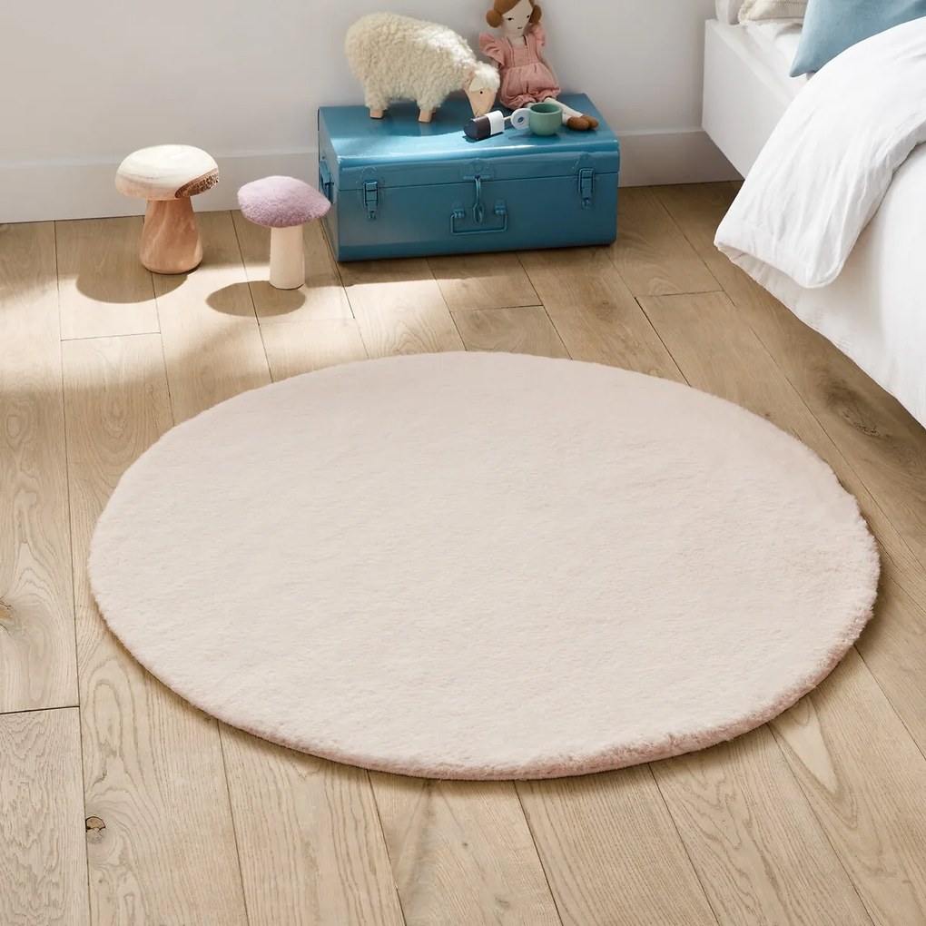Rond vloerkleed voor kinderen, Mouflette