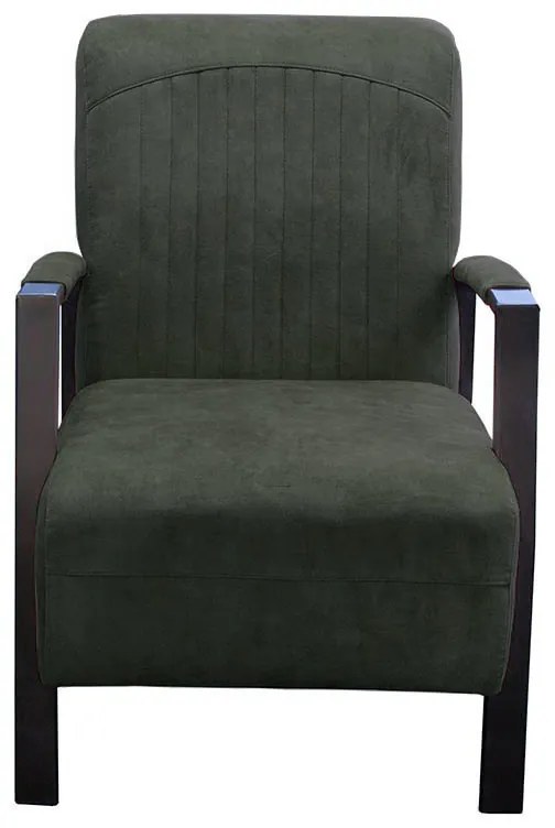 Fauteuil - Giulietta - velours Adore Hunter groen 156