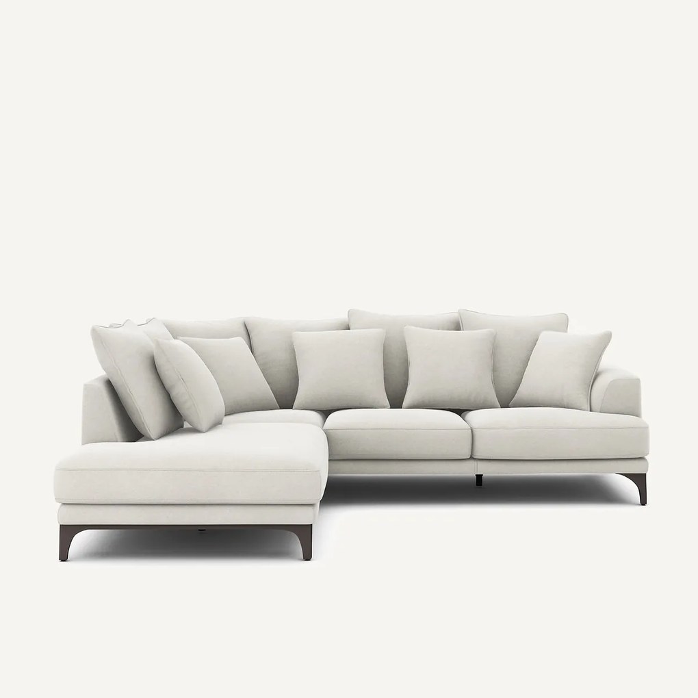 Fluwelen linnen hoekbank, ARMENTO