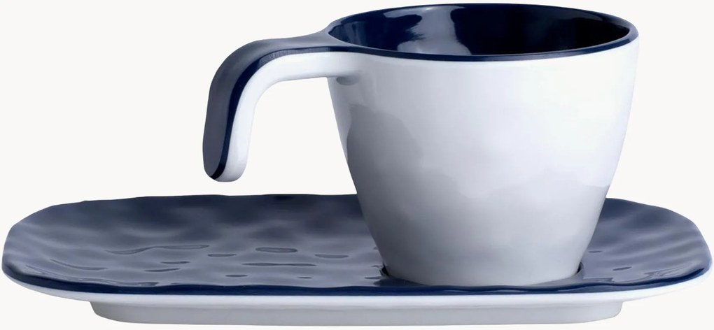 Espressokopjes & schoteltjes Summer, 6-delig