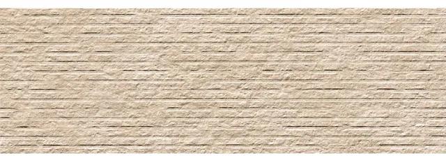 Fap Ceramiche Nobu wandtegel - 25x75cm - gerectificeerd - Natuursteen look - Beige mat (beige) SW07314690-2