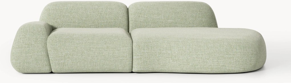 Modulaire bouclé chaise Wolke (3-zits)