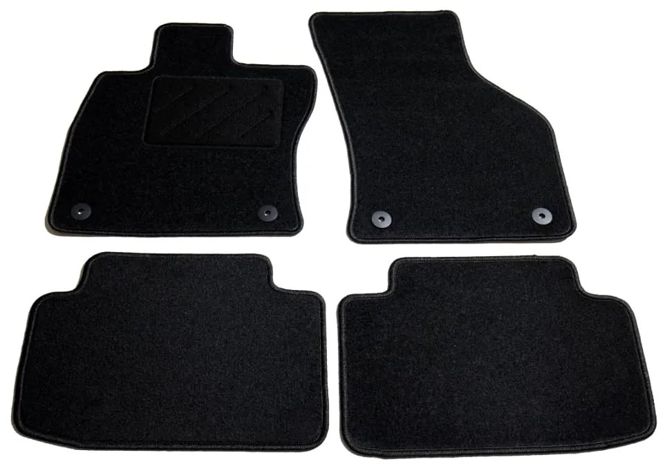 vidaXL Automattenset voor Skoda Octavia III 4-delig