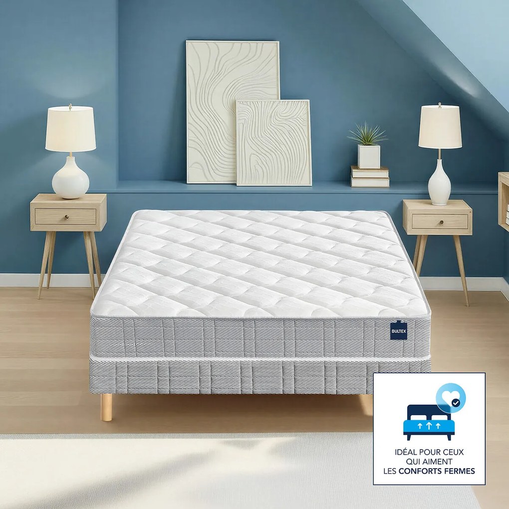 Ensemble matras in Bultex nano mousse en bedbodem