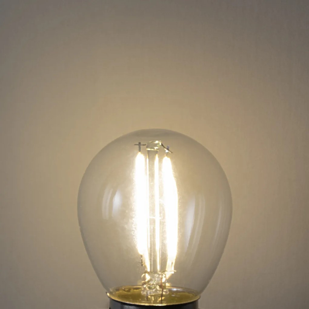 Set van 5 E27 LED lamp P45 Sensor LUX 3W 250 lm 3000K